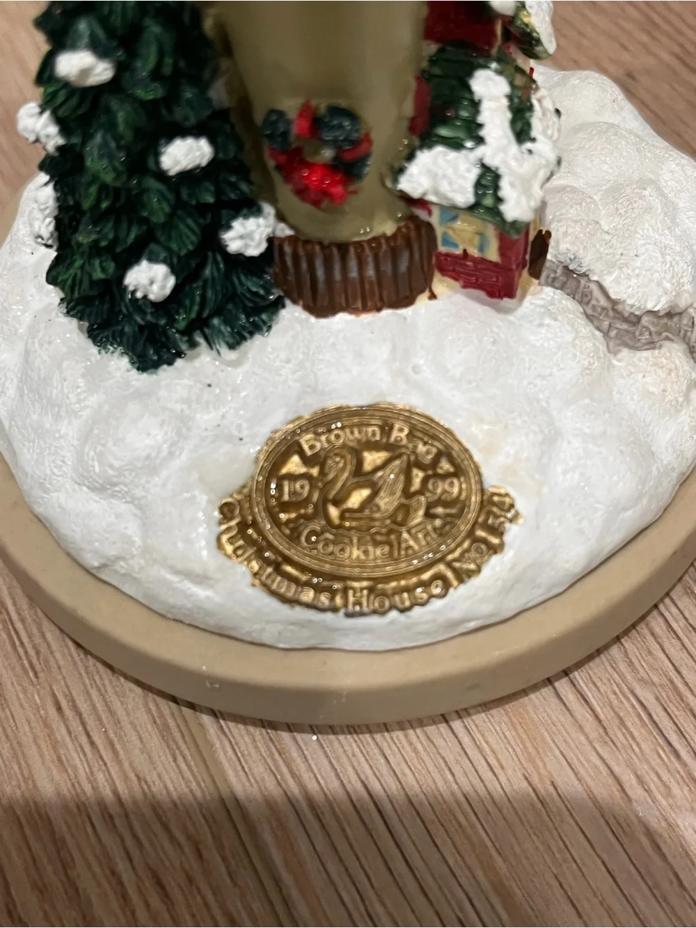 Brown Bag Cookie Art Set of 2 Christmas Cookie Stamps - 1999